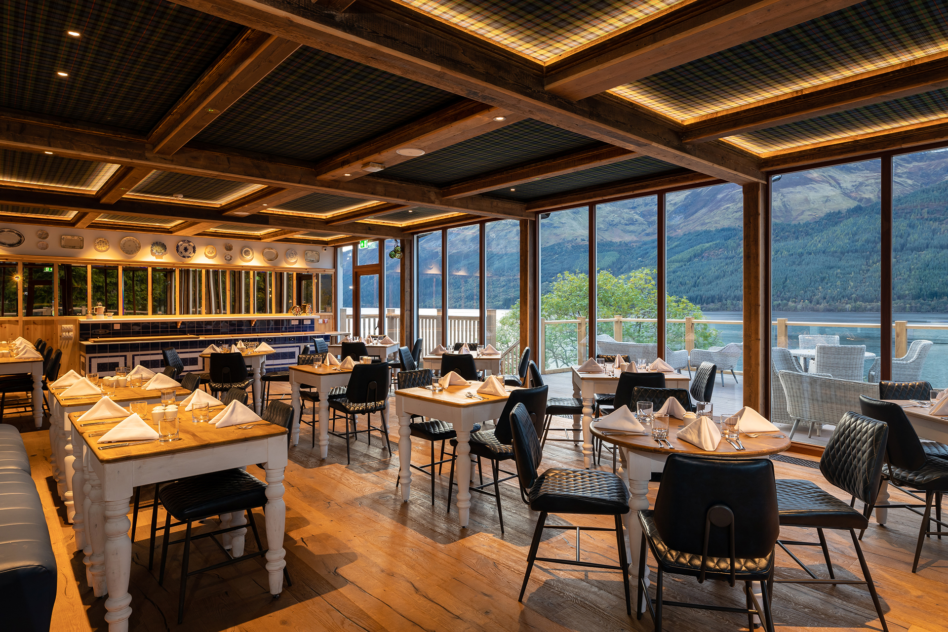 Dining experience at The Whispering Pine Lodge