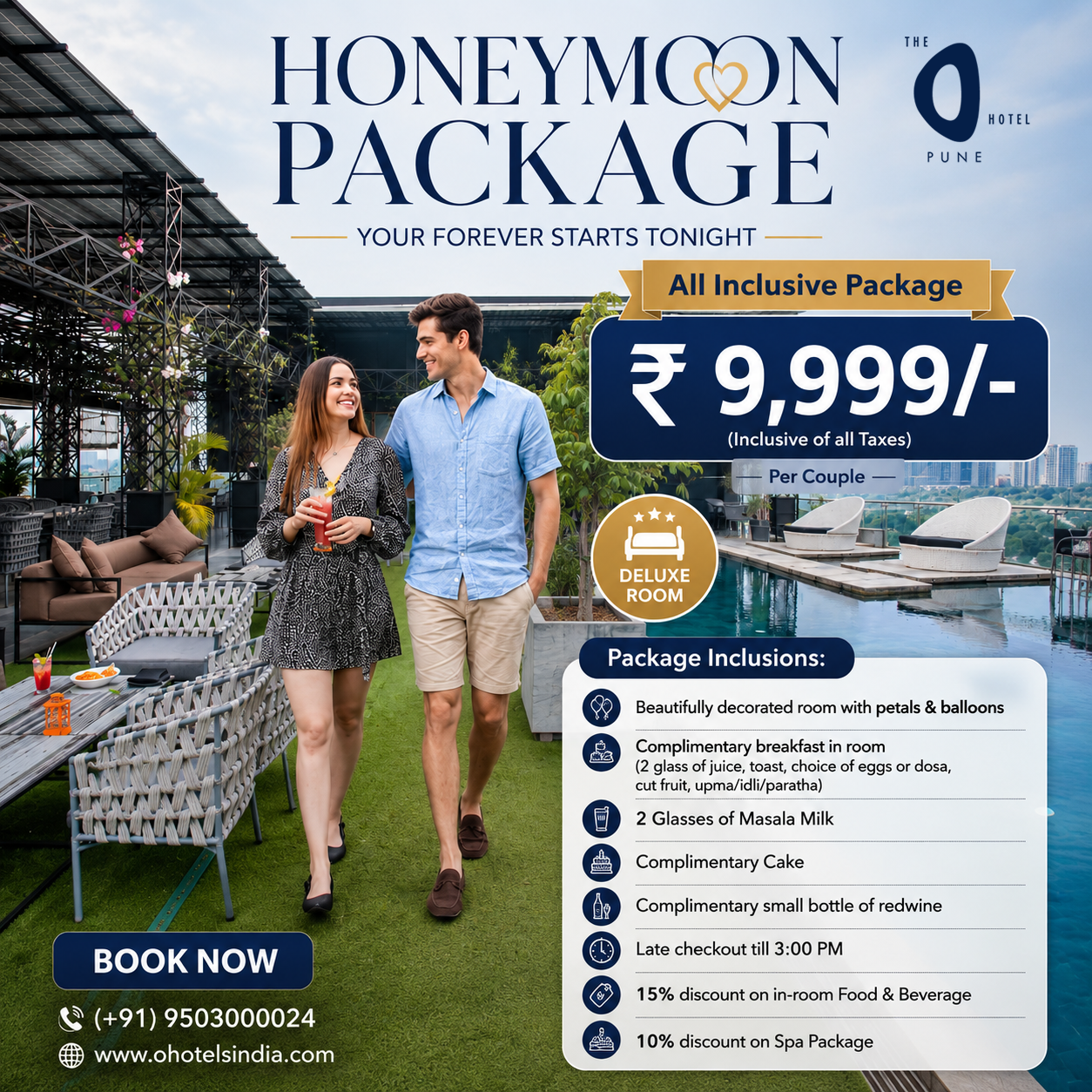 Honeymoon package Offers